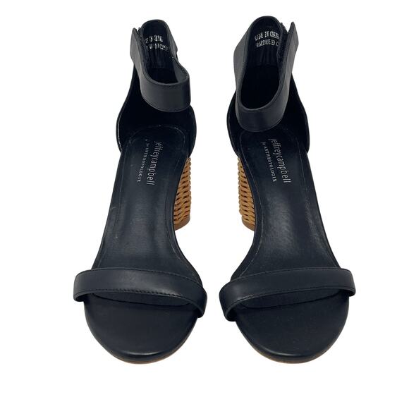 Jeffrey Campbell for Anthropologie Orla Basket Heel Sandals Size 7.5 NWOB - Picture 3 of 7